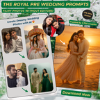INDIA'S BEST SELLING ROYAL WEDDING AI PROMPT GUIDE