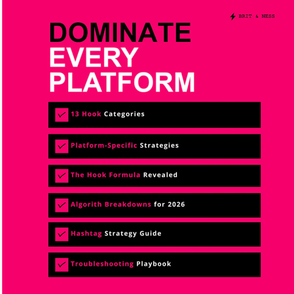 1800+ High Quality Viral Hooks + FREE Bonuses